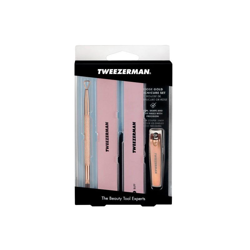 Tweezerman Rose Gold Manicure Kit
