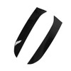 1 Pair Left Right Gloss Black Rear Window Side Spoiler