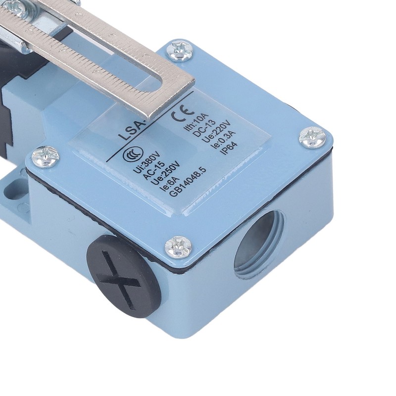 2Pcs Momentary Limit Switch Adjustable Roller Micro Limit Travel Switch