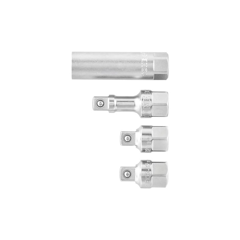 TONE Plug Socket Set PG86S 3/8" Inch Drive 14mm 4-Piece