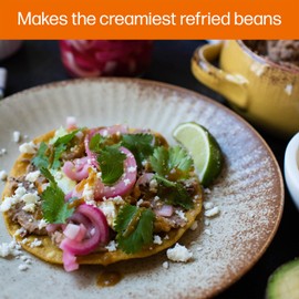 Primary Beans - New Harvest Mayocoba Dried Beans - Sweet & Buttery - Great for Refried Beans - Known as Peruano beans - Pair w/Pork, Peppers, Rice - Grown in Michigan, USA - Vegan & Vegetarian - 1lb