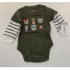 Carter's Newborn Carter's 2 Piece Pants and Shirt Animal Outdoor