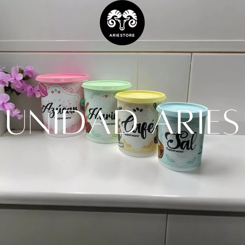 Tupperware Set Recipientes Para Alimentos Botes Toque Mágico Tupperware