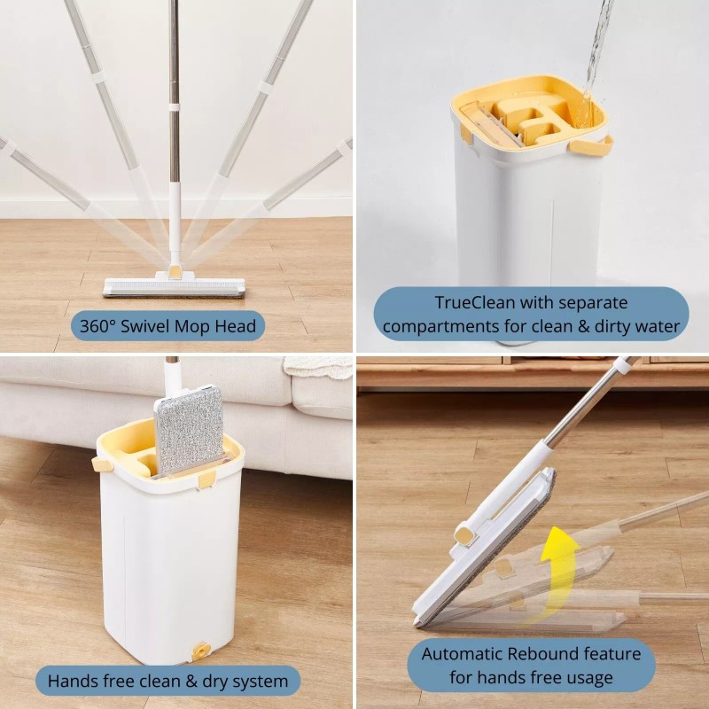 TrueClean Mop & Bucket Pump System