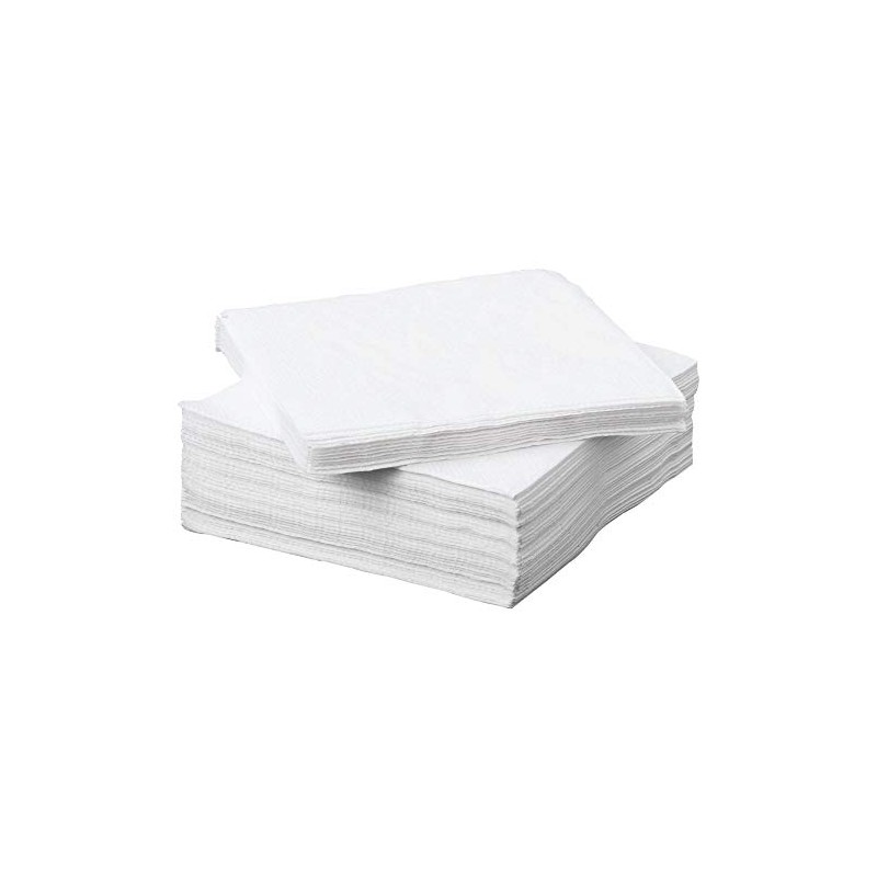 Swantex AJS233-WT Luncheon Napkin, 2-Ply, 33 cm Length, White (Pack