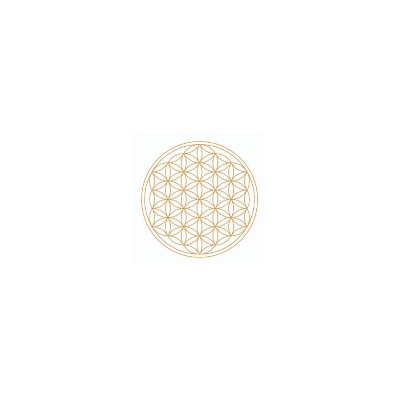 TC Mythos gold - Elegant Mythos glass with Flower of
