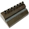 Jewellers Tools 7 Screwdriver Storage Stand (Sharpening Stone) : Wooden