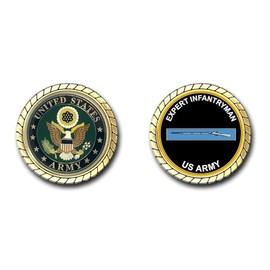 US Army Expert Infantryman Badge Challenge Coin