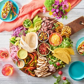 Old El Paso Stand 'N Stuff Shells and Tortilla Bowls, Hard & Soft Taco Dinner Kit, 9.4 oz.