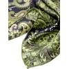 Prettystern Unisex Hand-Rolled Silk Neckerchief Silk Neckerchief for Men and