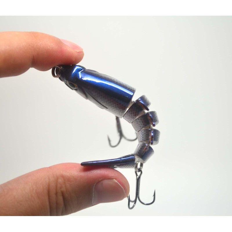 FISHIN ADDICT Swimbait Multi Jointed fishing Lure realistic dace roach
