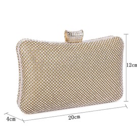 [HARMILIY] Party Bag, Women's Clutch Bag, Clutch Evening Bag, Wedding Bride Clutch Bag