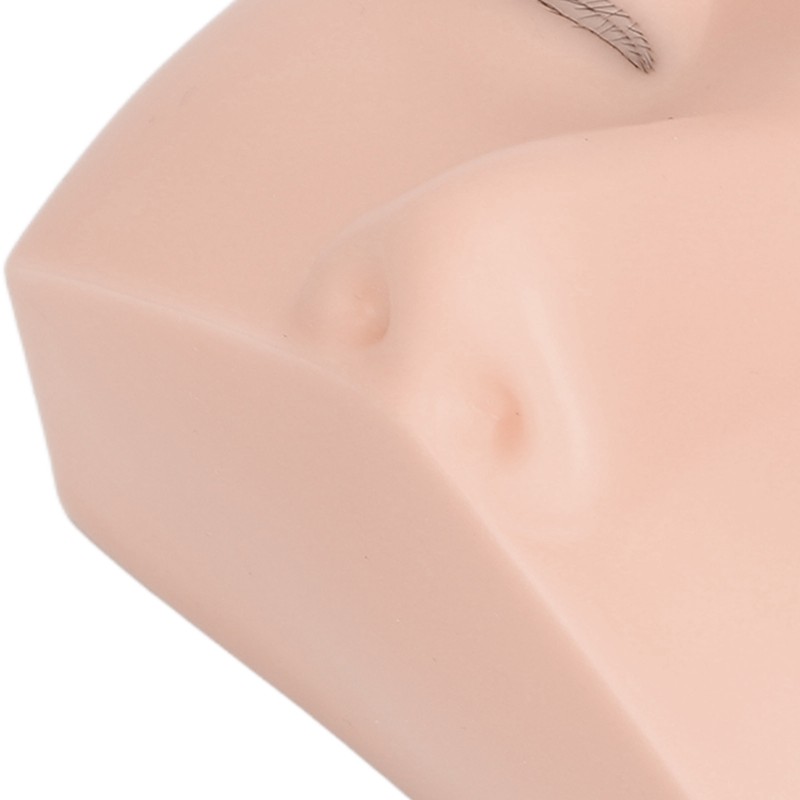 Lash Mannequin Head Elastic Realistic 3 Layer Lashes Eyelash Mannequin