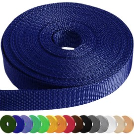 TECEUM 2 Inch Webbing – Royal Blue – 10 Yards – 2” Heavy-Duty Wide Webbing for Climbing Outdoors Indoors Crafting DIY nw