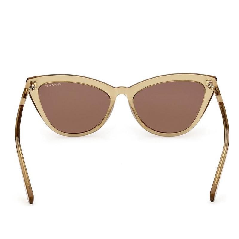 GANT Women's Sunglasses, Beige Shiny