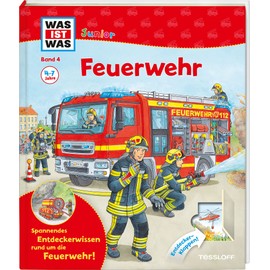 WAS IST WAS Junior Volume 4. Fire Brigade: what tasks do the fire brigade have? How do you behave with a fire? (WHAT IS Junior Nonfictionbook, Volume 4)