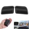 1 Pair Font Bumper Headlight Washer Nozzle Cover Cap for