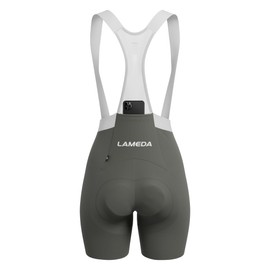 LAMEDA Womens Cycling Bib Shorts Padded Bike Bibs with Rear Pocket,High Stretchy Biking Shorts UPF50+