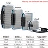 Dr.Fish Fly Fishing Box Flies Case Jig Box Waterproof Lightweight