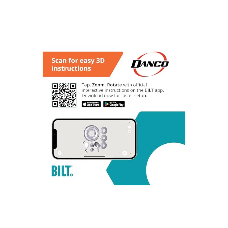 Danco 10561 Use with Moen Tub and Shower Faucets Trim
