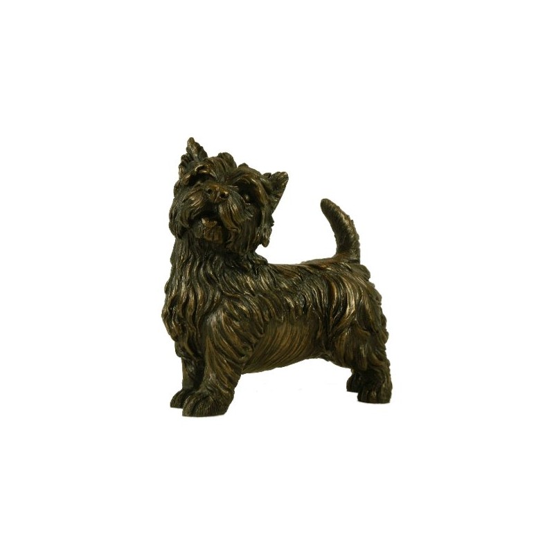 Bronze Sculptures Bronzed West Highland Terrier Dog SCULPTURE