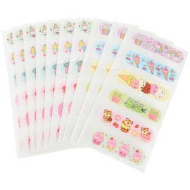 Healvian 60pcs Cartoon Breathable Boys and Girls Care for Boys Girls for Camping Daily Use Includes