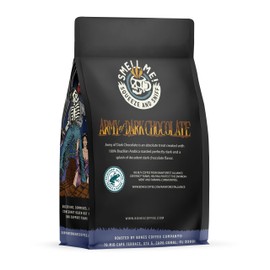Bones Coffee Company Bones Coffee Company Army Of The Dark Chocolate Flavored Coffee Beans, Dark Roast Ground Coffee Low Acid, Dark Chocolate Flavor (12 oz)