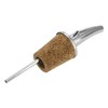 Westmark 4 spirits/oil pourers + 4 replacement corks, extra short,