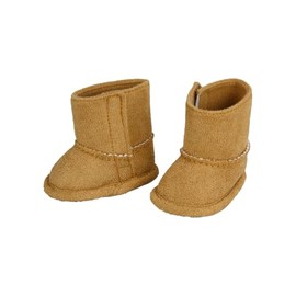 Heless 5441 - Boots for Dolls in Brown and Suede Look for Dolls and Cuddly Toys Size 30-34 cm
