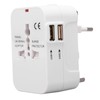 Multifunctional Power Converter with USB Ports Universal Adapter Socket 100‑240VAC