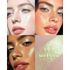 Mint Glow Glitter Eyeshadow, Holographic Iridescent Highlighter Eye Shadow
