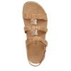 Vionic Women's Ankle-Strap Sandal, Gold Cork, 5 Wide