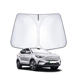 WEIPIN Sun Protection Front Screen Compatible with MG ZS EV Facelift 2018-2024 Windscreen Parasol Sun Visor for MG ZS with UV Protection, Cooling