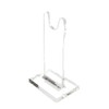 Clearco Single Clear Acrylic Sword Stand,Individual Units for displaying Angled