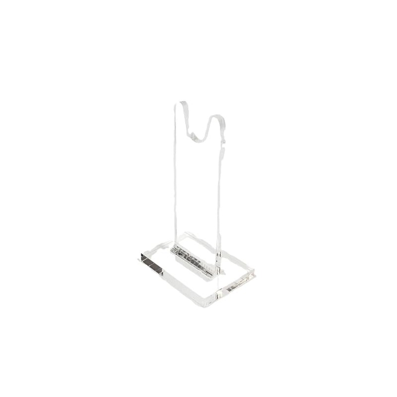 Clearco Single Clear Acrylic Sword Stand,Individual Units for displaying Angled