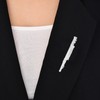 Miniature Flute Brooch High Simulation Exquisite Miniature Flute Model Musical