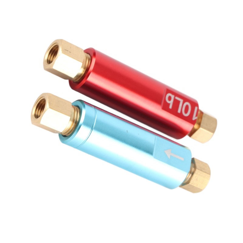 2pcs Residual Valve Metal Residual Brake Pressure Check Valve Universal