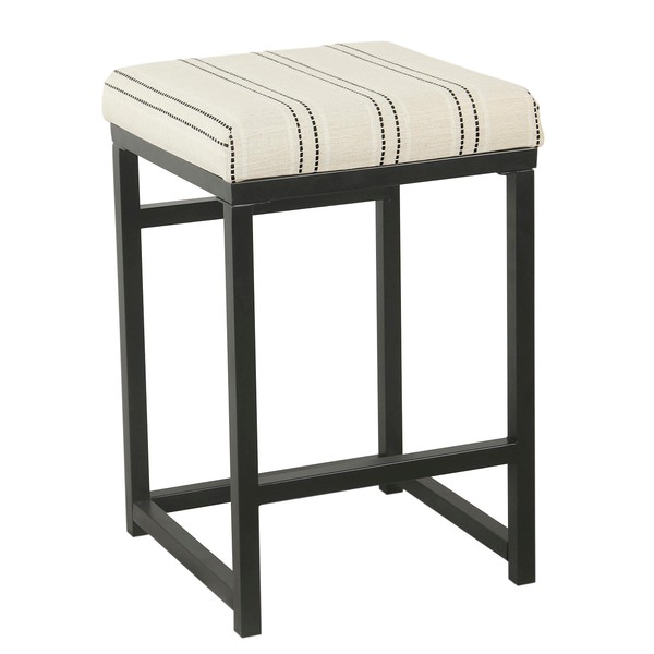 HomePop Home Decor | Modern 24-Inch Counter Stool | Backless
