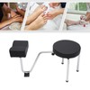 Pedicure Foot Rest, Foot Stool Chair Adjustable Foot Rest Leg