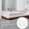 ULTECHNOVO Soap Dish Shell Soap Dish Shell Soap Holder Bowl