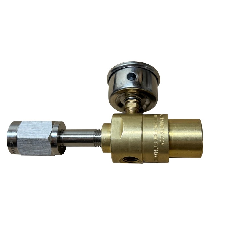 6000PSI Preset Piston 150PSI Fixed Flow Regulator for Breathing Air,