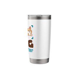 Dog Photographer Pet Photography Lover Stainless Steel Insulated Tumbler