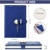 Girls Diary with Lock and Key, Cute Heart Shaped Lock