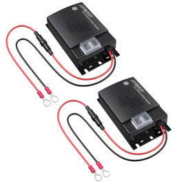 AUTOUTLET AUTOUTLET 2X Marderschreck Auto, Ultraschall T?ne Marderabwehr Marderschutz KFZ Zubeh?r, Anschluss an 12V Autobatterie, mit Arbeitsanzeigelichte, Aktualisierte Version-Verl?ngerungslinie 50cm