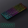 (Keyboard not included)Glowing Contour PBT Keycaps Set - Double-Shot Shine-Through