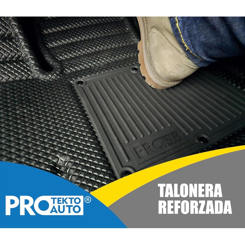 PRO TEKTO AUTO Tapetes Piso 3D para Rio 2018-2023