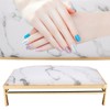 Nail Art Hand Pillow PU Leather Manicure Arm Rest Cushion
