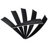 OBTOUTDOOR OUBOTER Pack of 60 Archery Arrow Feathers, 4 Inch