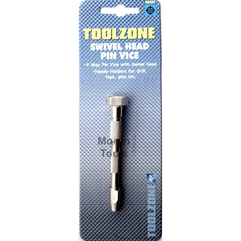 Pin Vice Swivel Head Micro Drill 4 way collet Bit