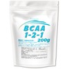 JAY&CO. Easy Dissolve BCAA Powder, Additive-Free, Flavor-Free, Non-GMO (200g)